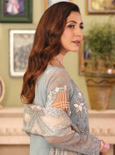 D#44 Imrozia Majestic Bagh Emb Chiffon Collection 823